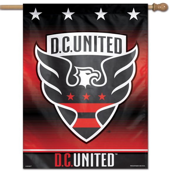 D.C. United WinCraft 28" x 40" Single-Sided Vertical Banner - Picture 1 of 1